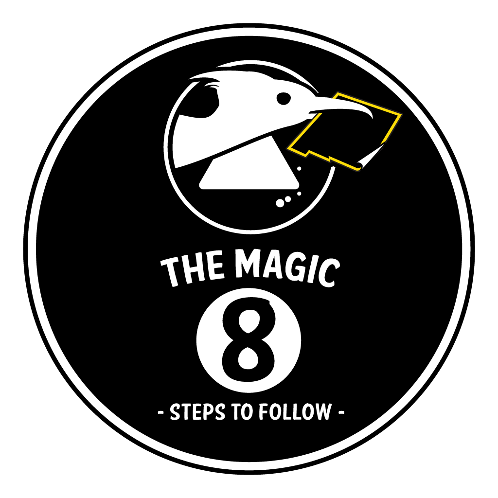 Magic 8 Steps of Ordering Stickers from New Mexico Sticker Company