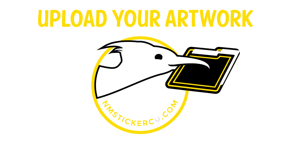 Upload Sticker Art to New Mexico Sticker Company